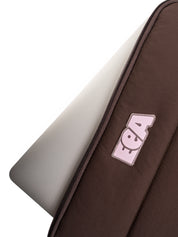 FUNDA PORTÁTIL 14" PUFFER - CHOCOLATE