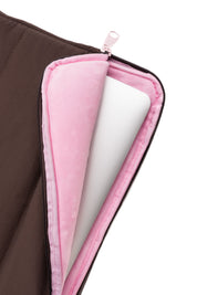 FUNDA PORTÁTIL 14" PUFFER - CHOCOLATE