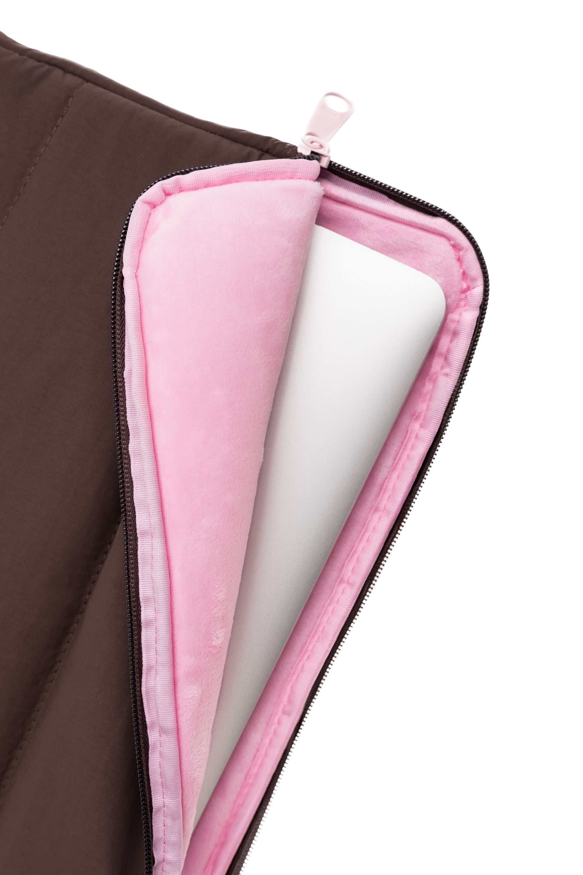 FUNDA PORTÁTIL 14" PUFFER - CHOCOLATE