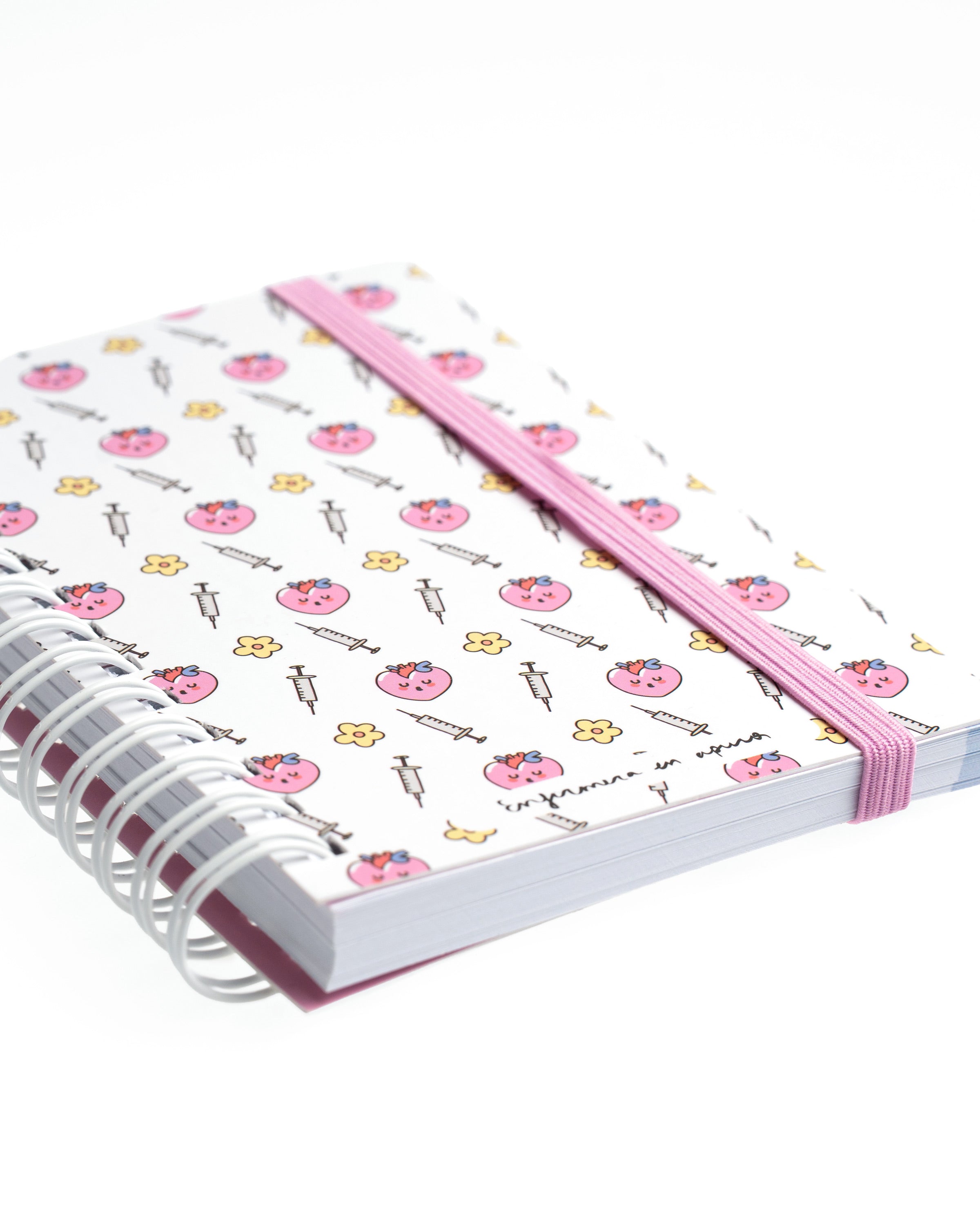 LIBRETA MINI CON ANILLAS - CORAXONXITO🩷