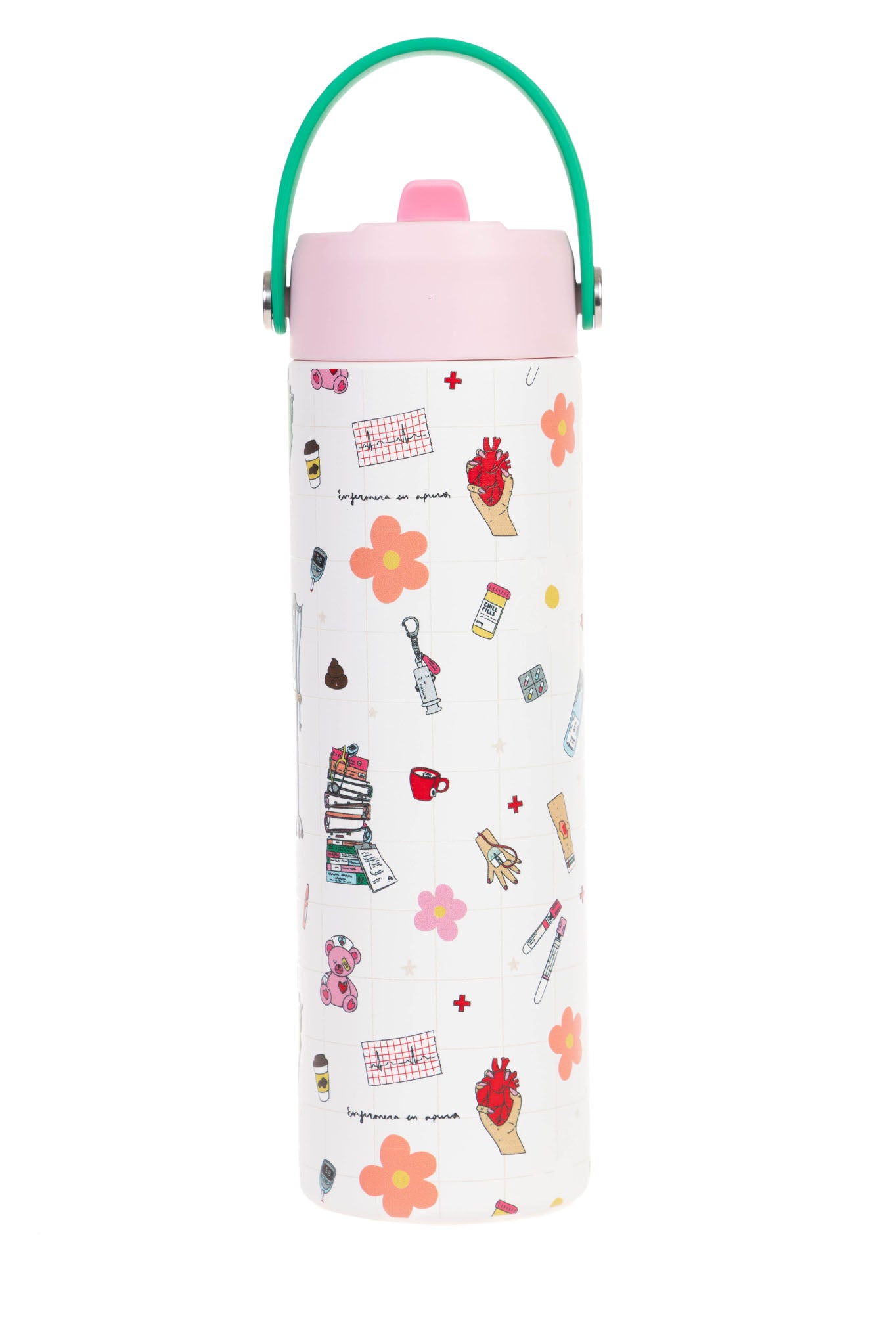 BOTELLA ACERO INOXIDABLE CUTE NURSING 🧸