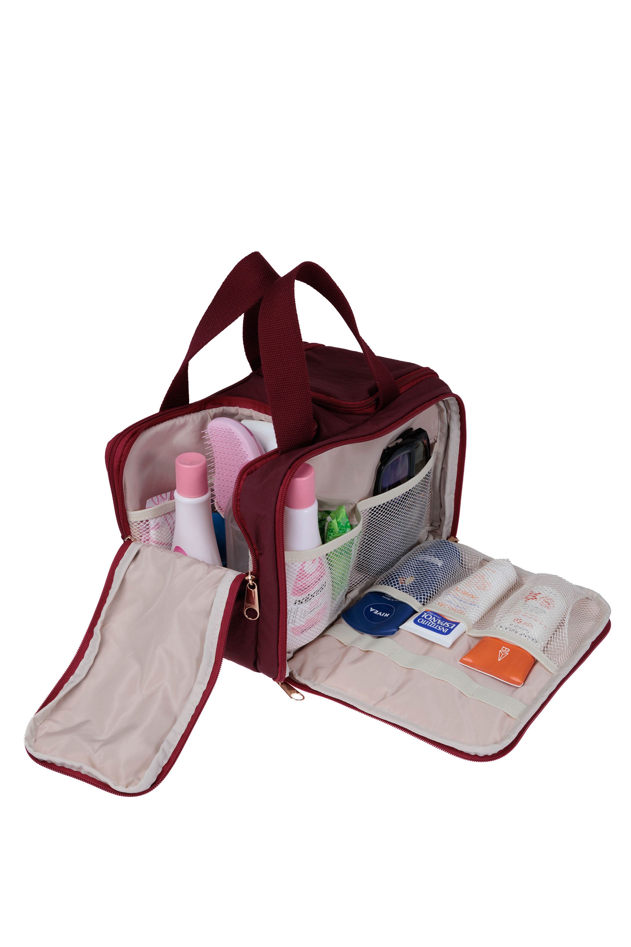NECESER PUFFER MULTIUSOS - BURGUNDY