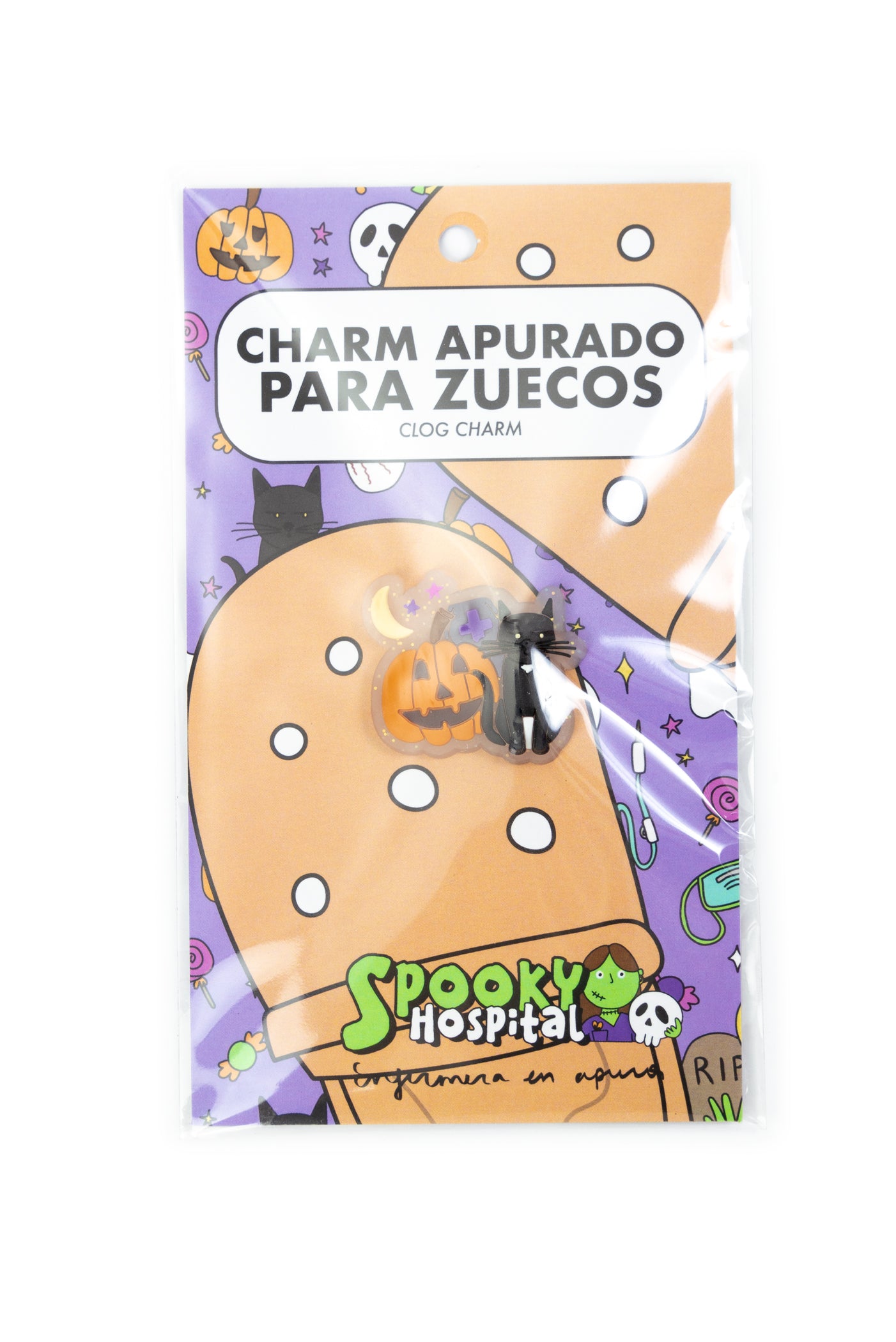 SPOOKY KITTEN CLOGS CLIP 🎃