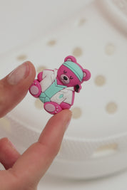 CLIP ZUECOS - OSITO CIRUJANO🧸