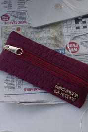 PUFFER CASE - BURGUNDY