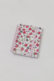 MINI NOTEBOOK WITH RINGS - STRAWBERRY🍓