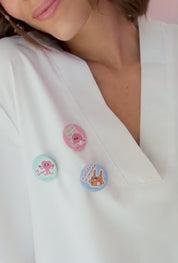 BADGE "AMPOULES" - CALM MIND CLUB