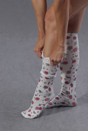 CALCETINES DE COMPRESIÓN - STRAWBERRY