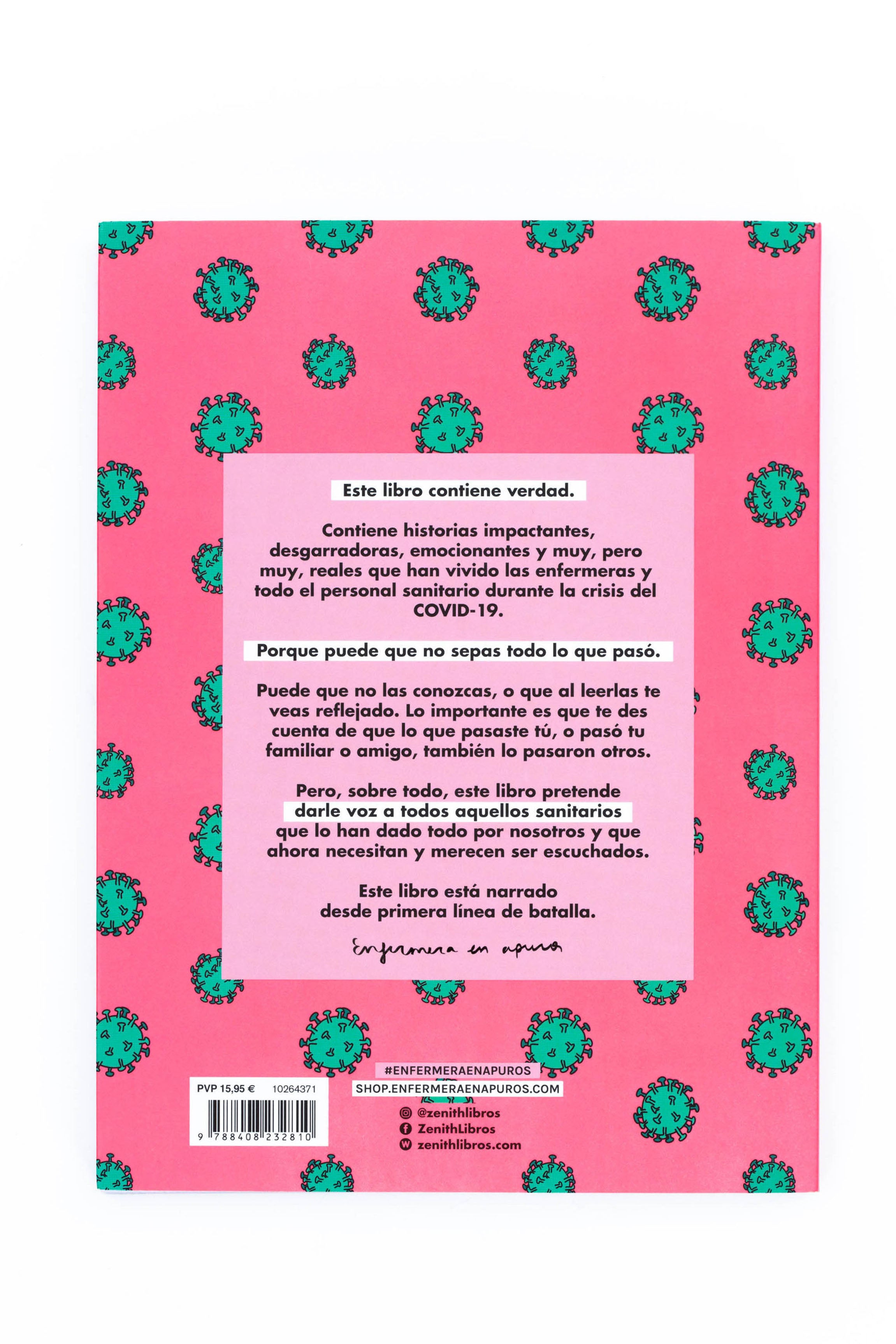 Book "Coronavirus. Historias reales en primera línea de batalla"