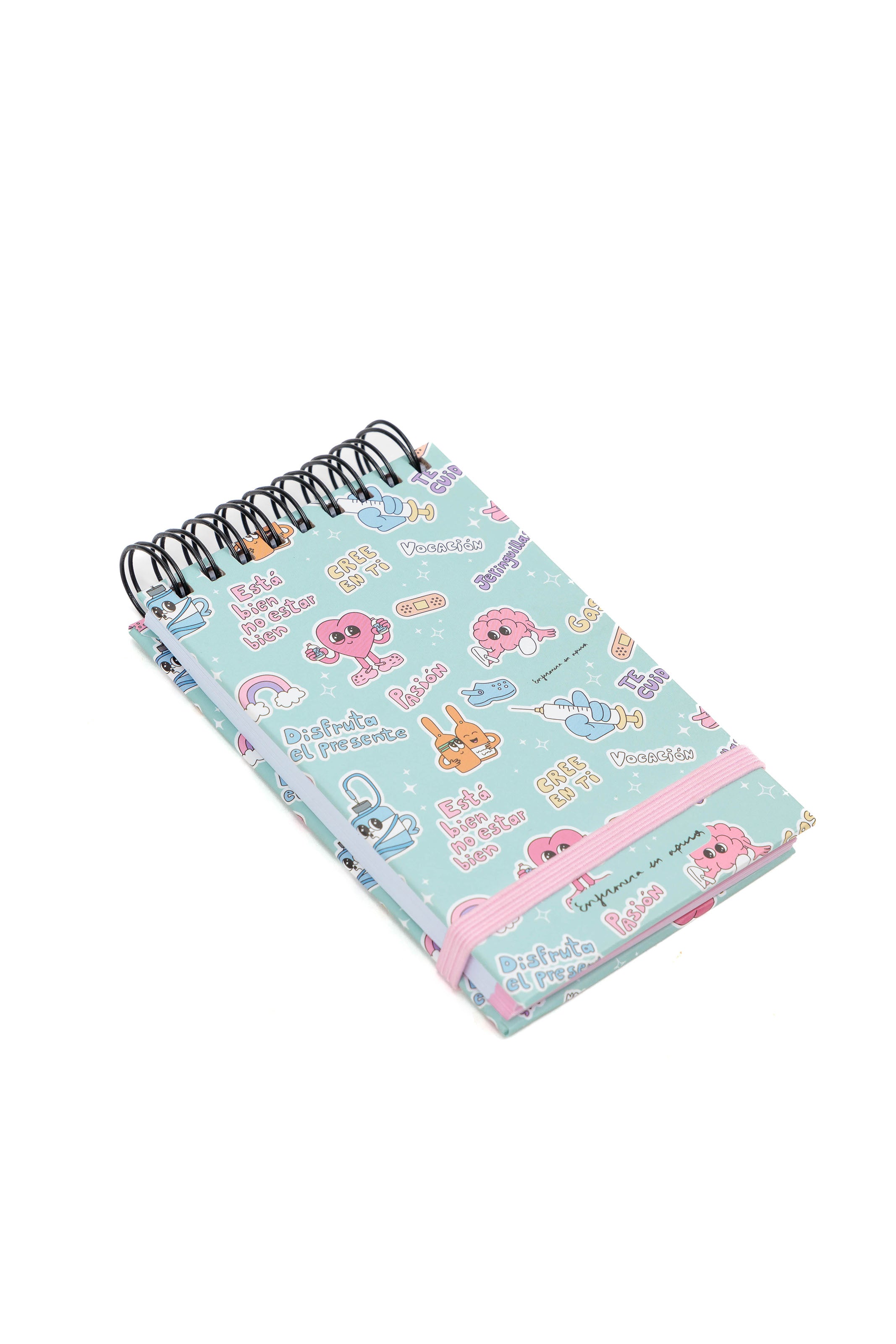 MINI NOTEBOOK WITH RINGS - CALM MIND CLUB