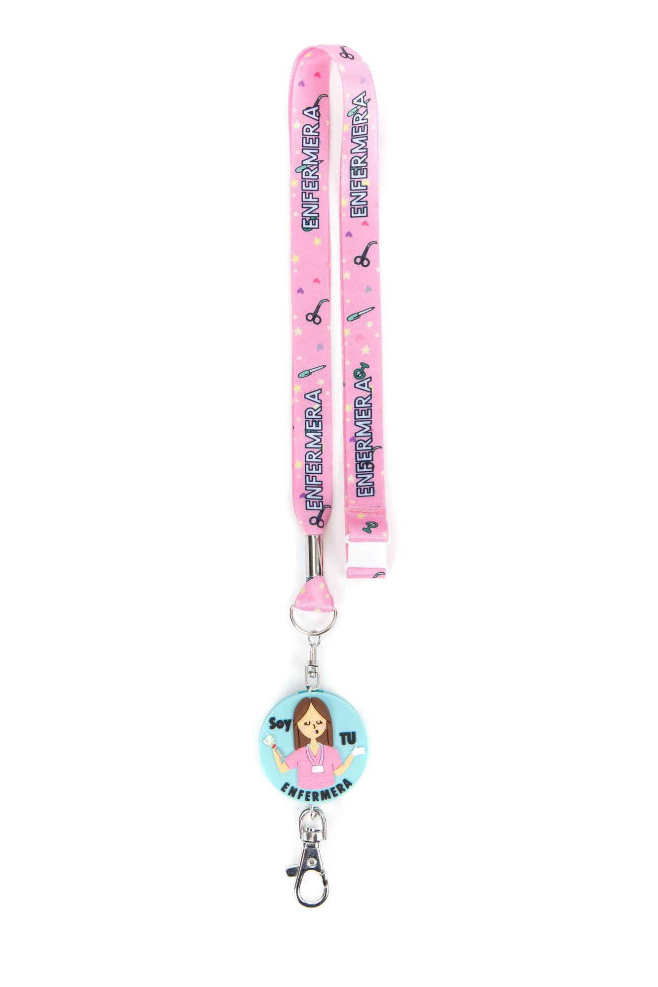 LANYARD RETRÁCTIL - SOY TU ENFERMERA