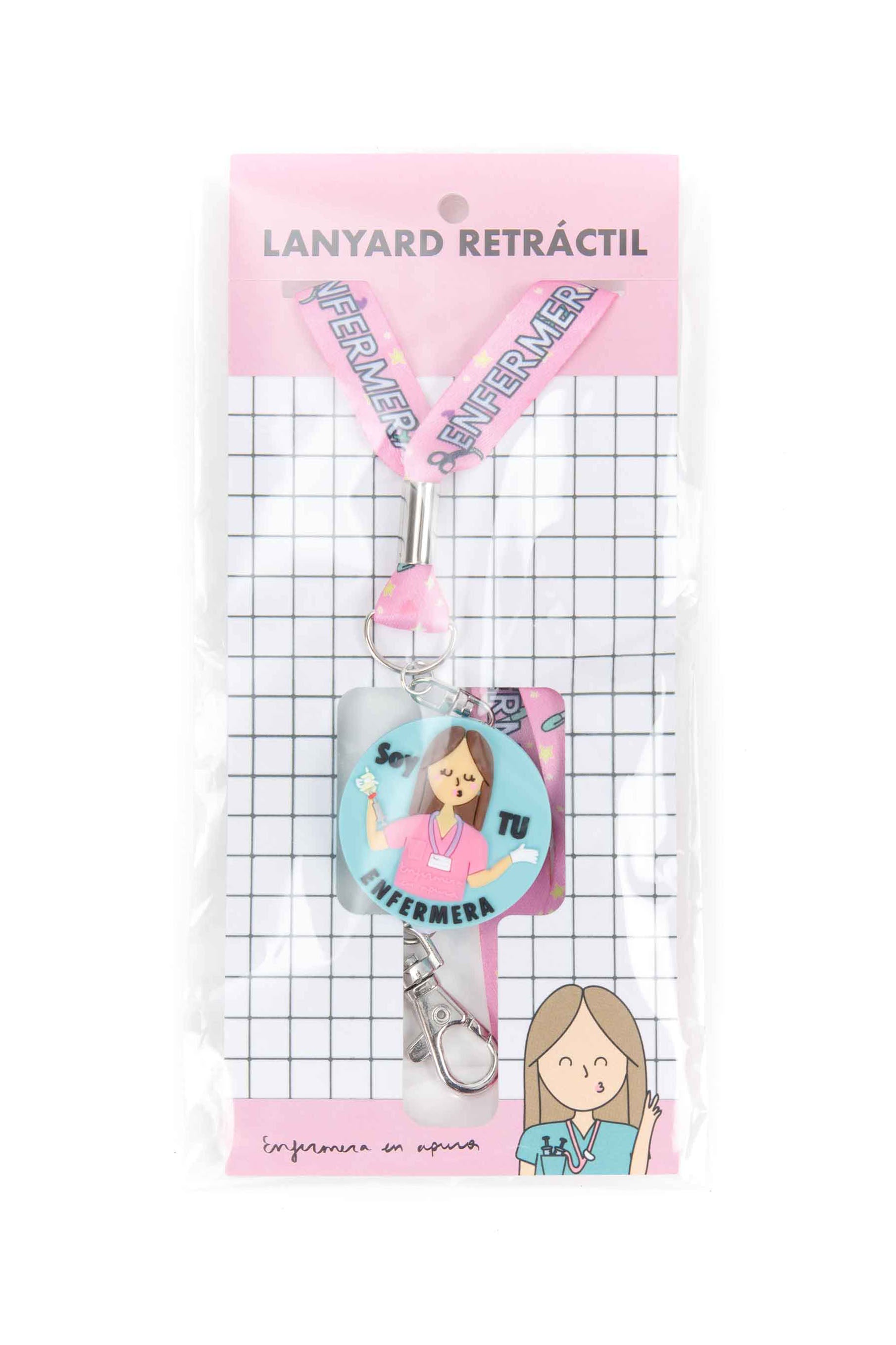 LANYARD RETRÁCTIL SOY TU ENFERMERA