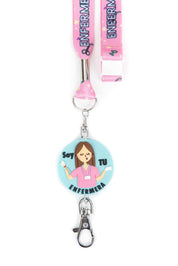 LANYARD RETRÁCTIL SOY TU ENFERMERA
