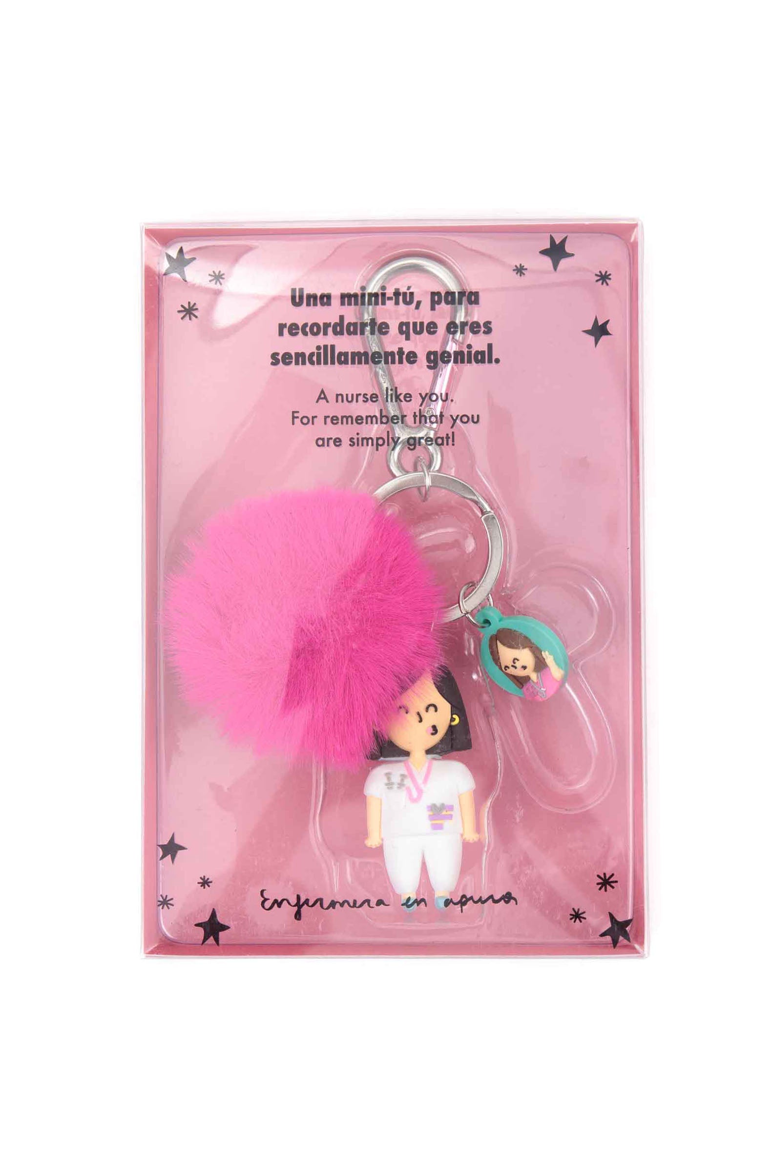 KEYCHAIN NURSE - SHORT HAIR 👩🏻