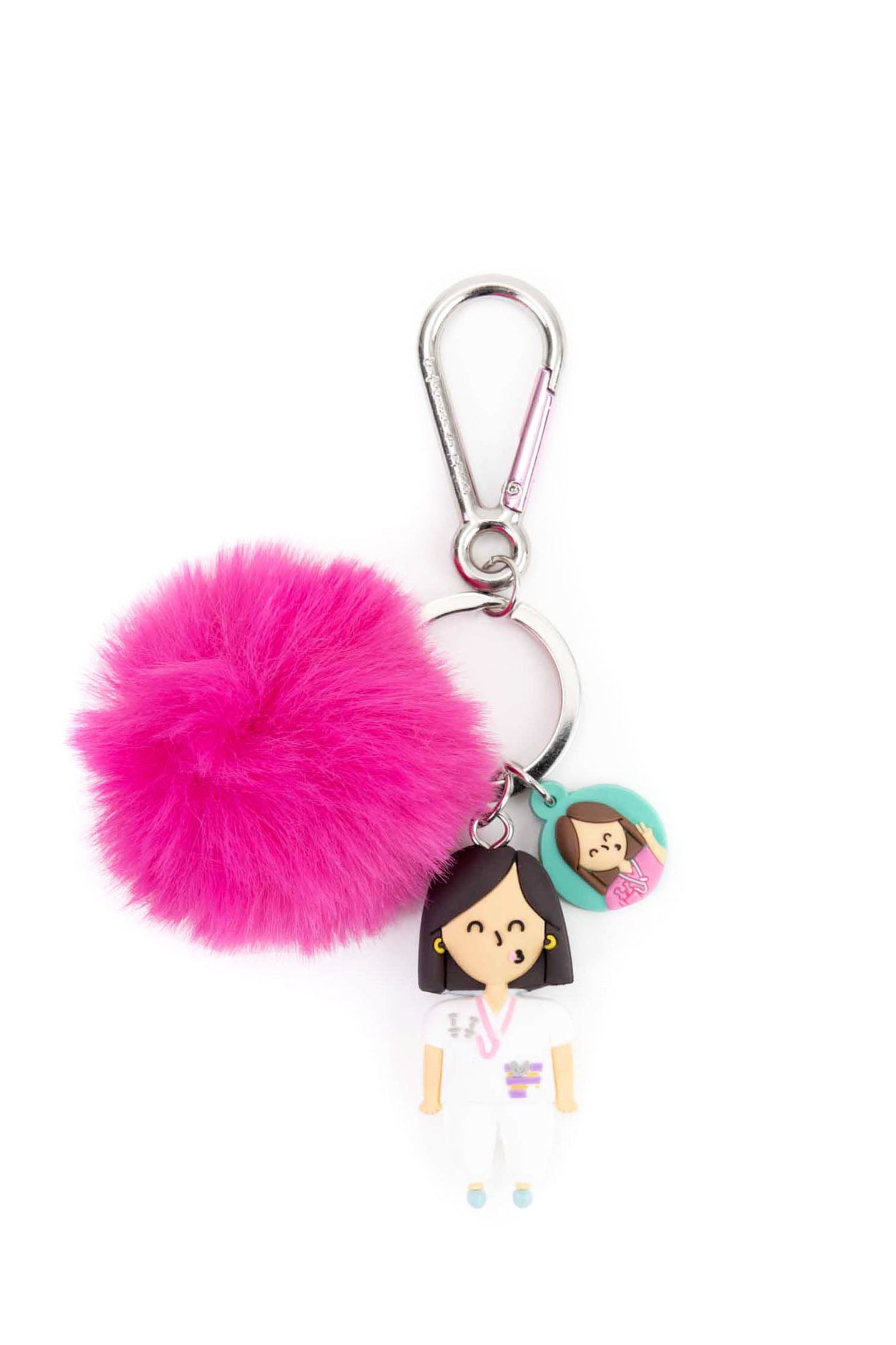 KEYCHAIN NURSE - SHORT HAIR 👩🏻