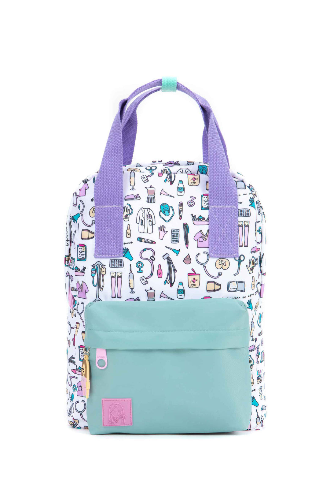 MOCHILA PASTEL COLORS - COSAS DE ENFERMEROS