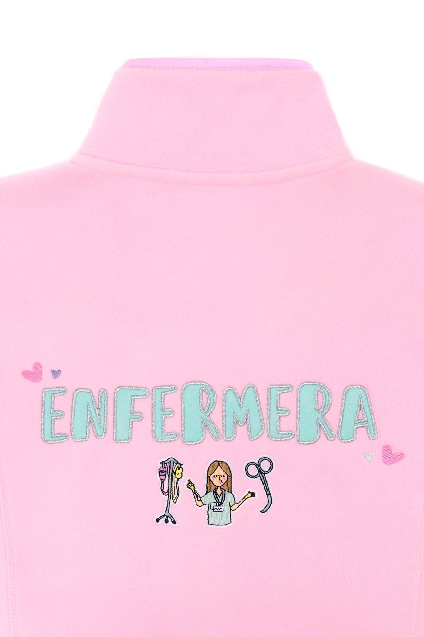 CHAQUETA POLAR ENFERMERA COLORS SWEET PINK Enfermera En Apuros chaqueta-polar-enfermera-colors-sweet-pink-enfermera-en-apuros