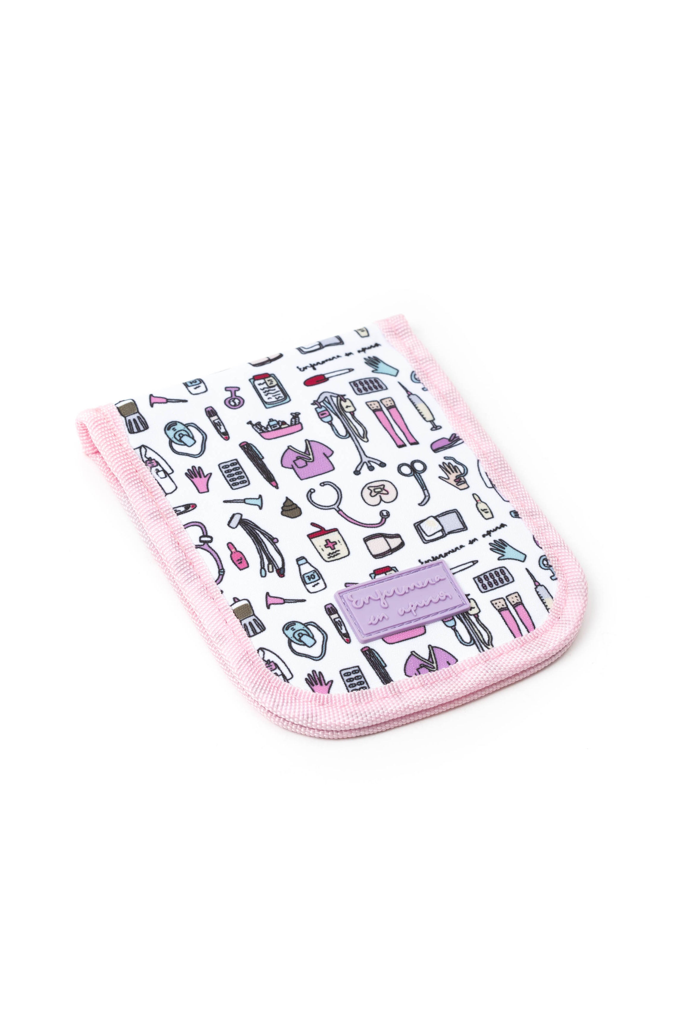 ORGANIZADOR DE BOLSILLO - COSAS DE ENFERMEROS ROSA