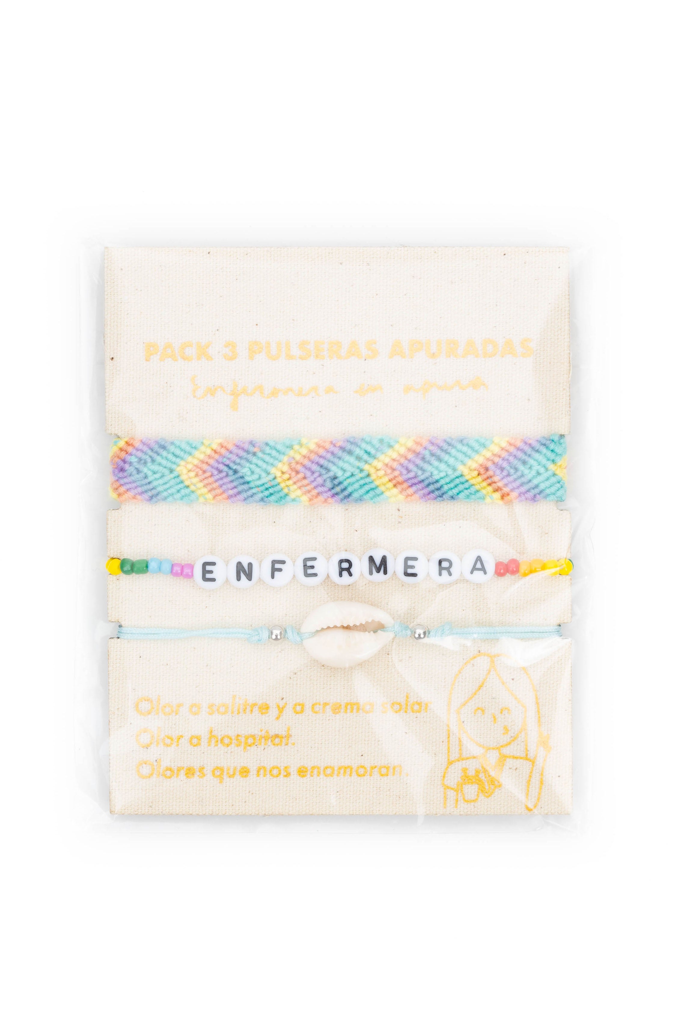 PACK PULSERAS PASTEL VIBES