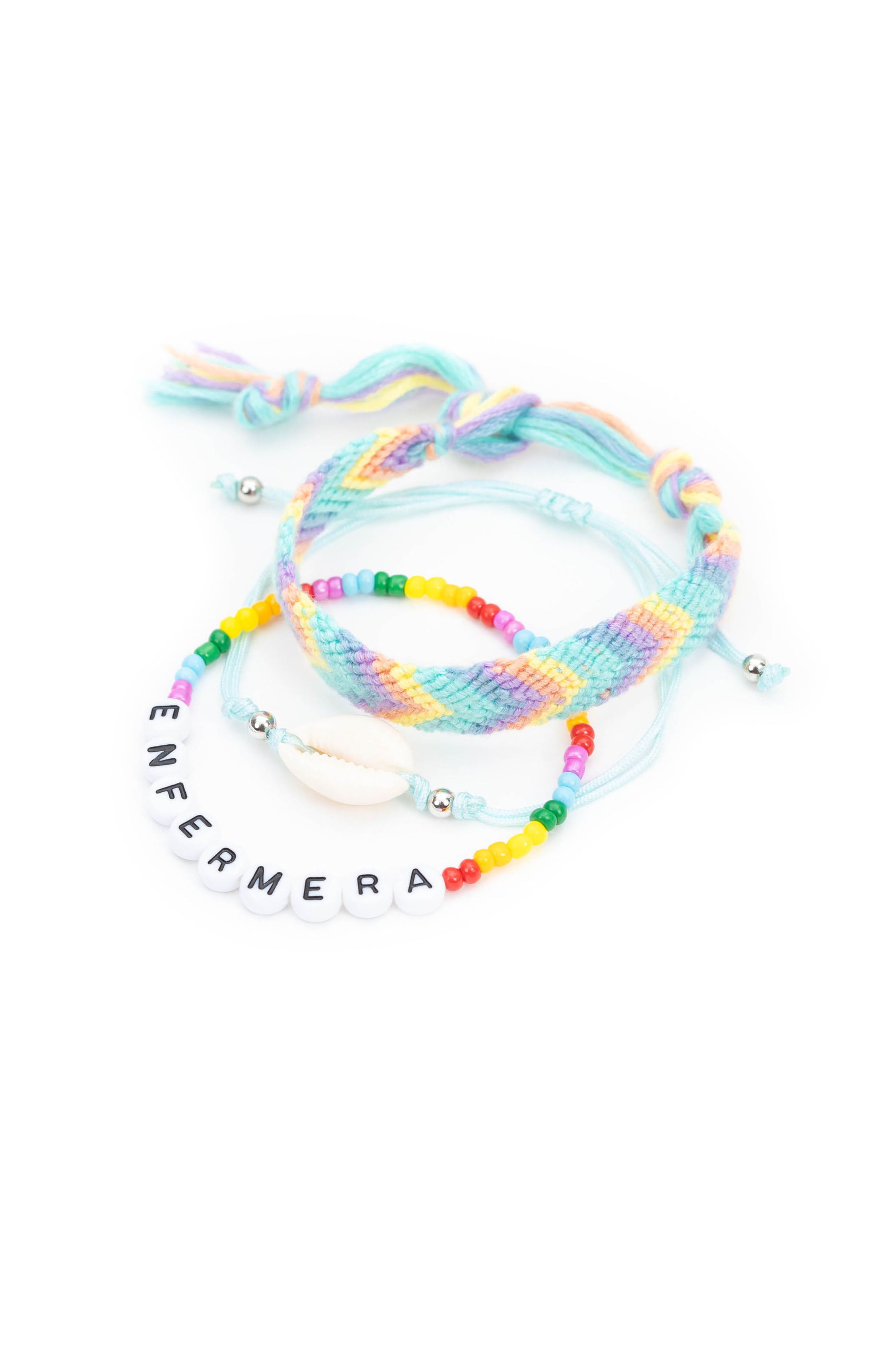 PACK PULSERAS PASTEL VIBES