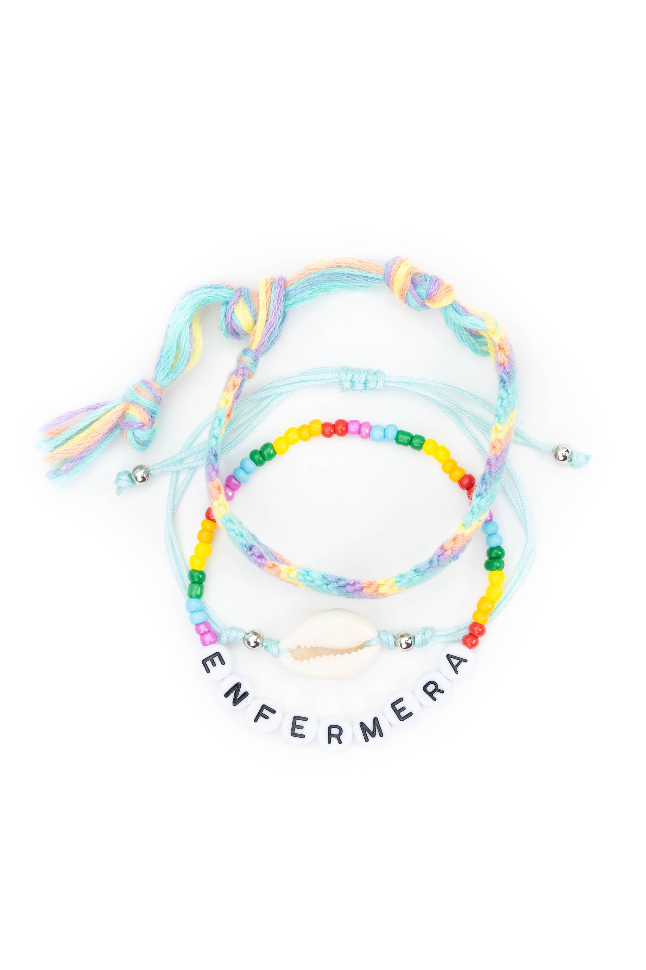 PACK PULSERAS PASTEL VIBES