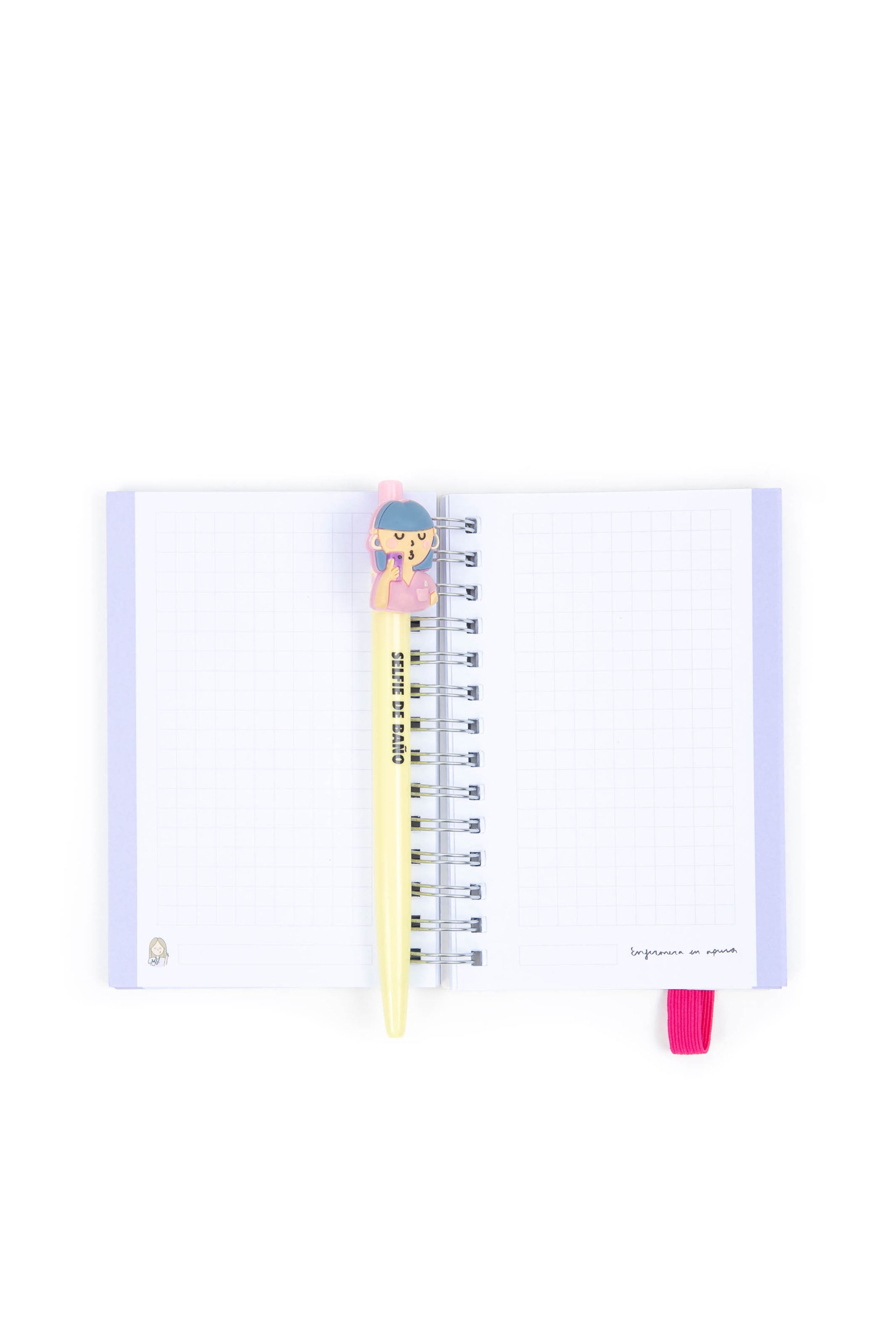 LIBRETA MINI CON ANILLAS SMILEY NURSE 🙂