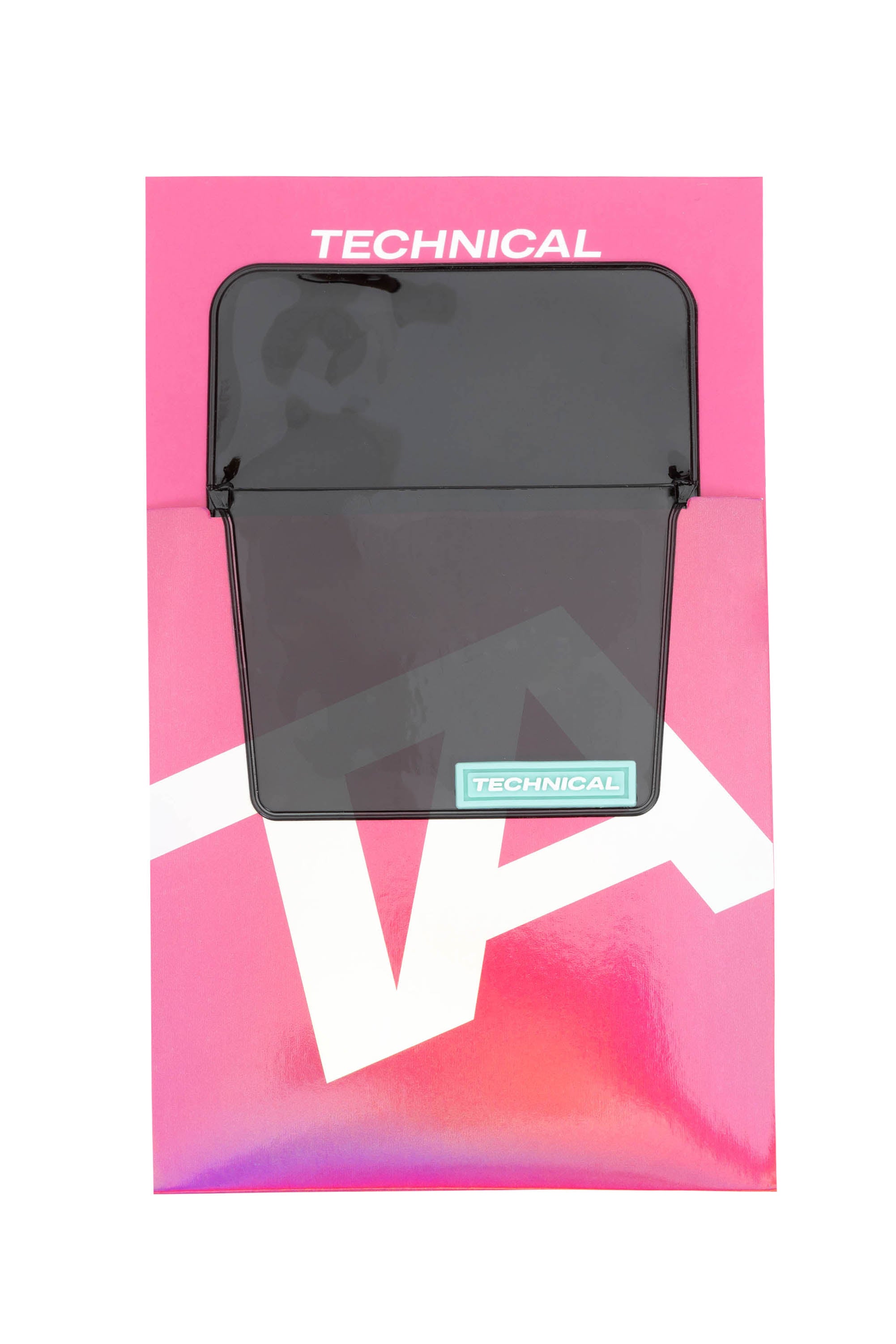 GLOSSY POCKET POUCH - DEEP BLACK