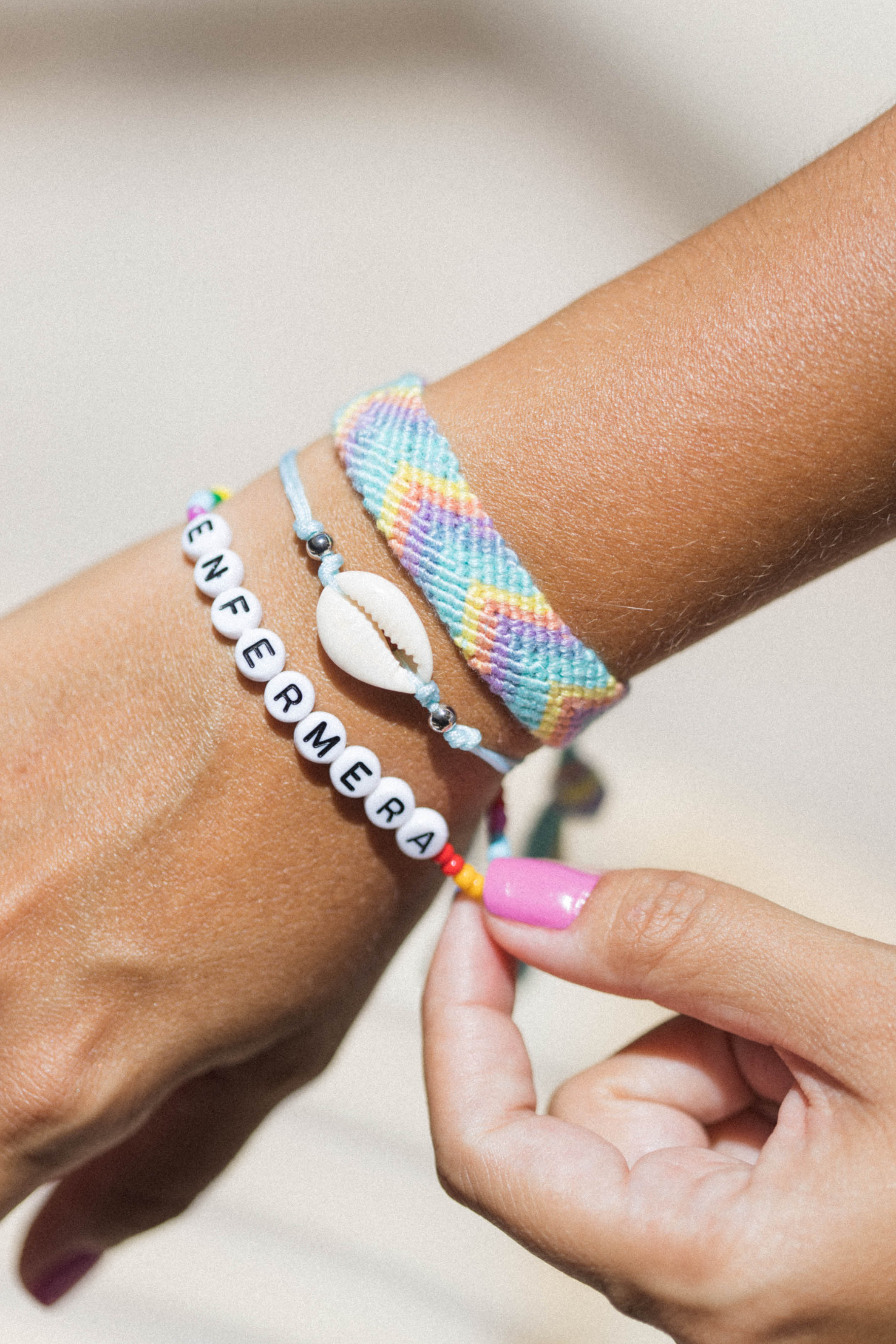 PACK PULSERAS PASTEL VIBES